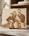 Laser Graveren op Hout - Foto Cadeau